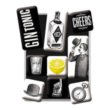 Nostalgic Art Gin Tonic Magnet Set Nostalgic Art