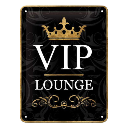 Nostalgic Art VIP Lounge Tin Sign - Small Nostalgic Art