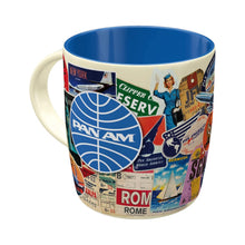 Nostalgic Art Pan Am Travel Collage Mug Nostalgic Art