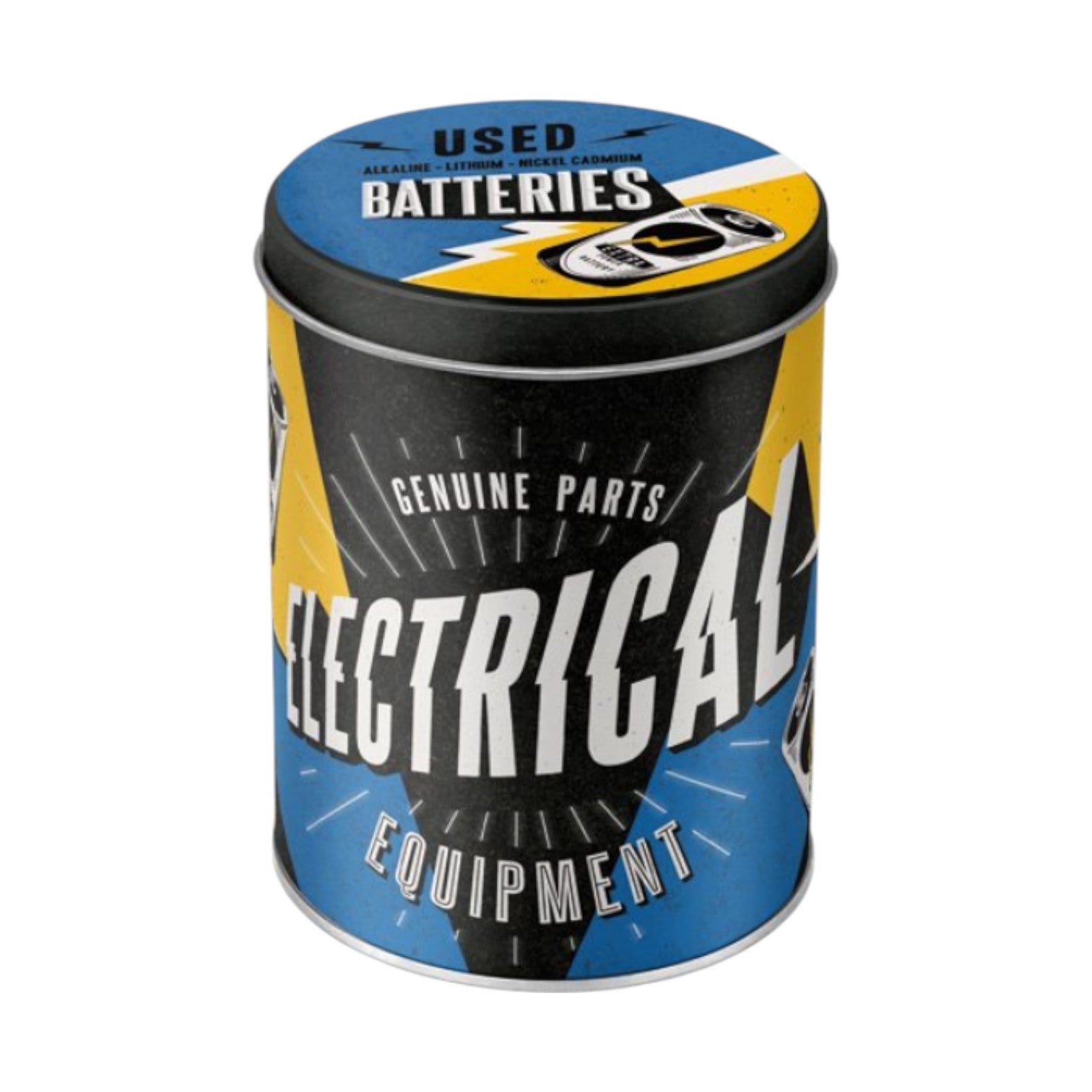 Nostalgic Art Electrical Round Storage Tin Nostalgic Art