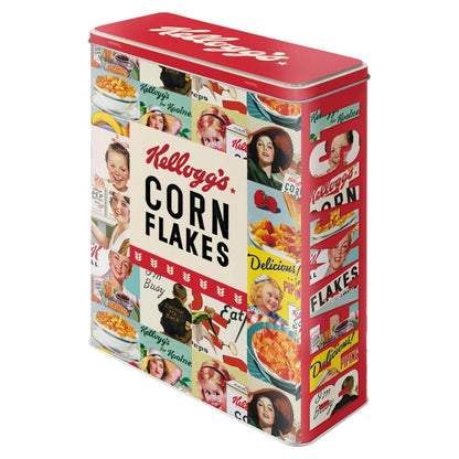 Nostalgic Art Kellogg's Collage Storage Tin - XL Nostalgic Art