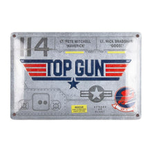 Nostalgic Art Top Gun Aircraft Tin Sign - Medium Nostalgic Art