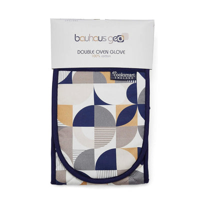 Bauhaus Geo Double Oven Glove Cooksmart England