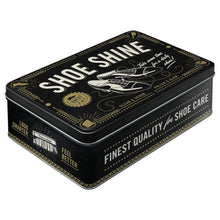 Nostalgic Art Shoe Shine Flat Storage Tin Nostalgic Art