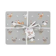 Cooksmart Hen House Lane Set of 4 Placemats Cooksmart England
