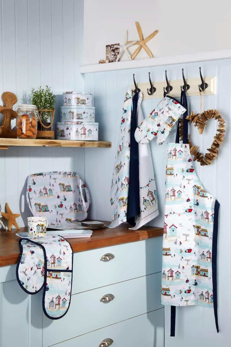 Cooksmart Beside The Seaside Double Oven Glove Cooksmart England