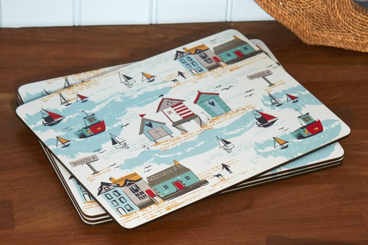 Cooksmart Beside The Seaside Set of 4 Placemats Cooksmart England