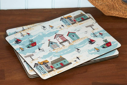 Cooksmart Beside The Seaside Set of 4 Placemats Cooksmart England