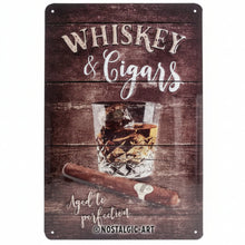Nostalgic Art Whiskey Tin Sign - Medium Nostalgic Art