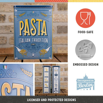 Nostalgic Art Pasta Storage Tin - XL