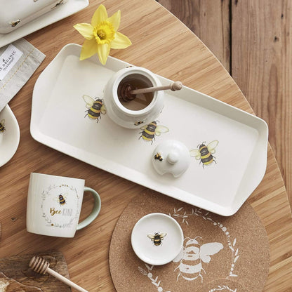 Cooksmart Bumble Bees Bamboo Small Tray
