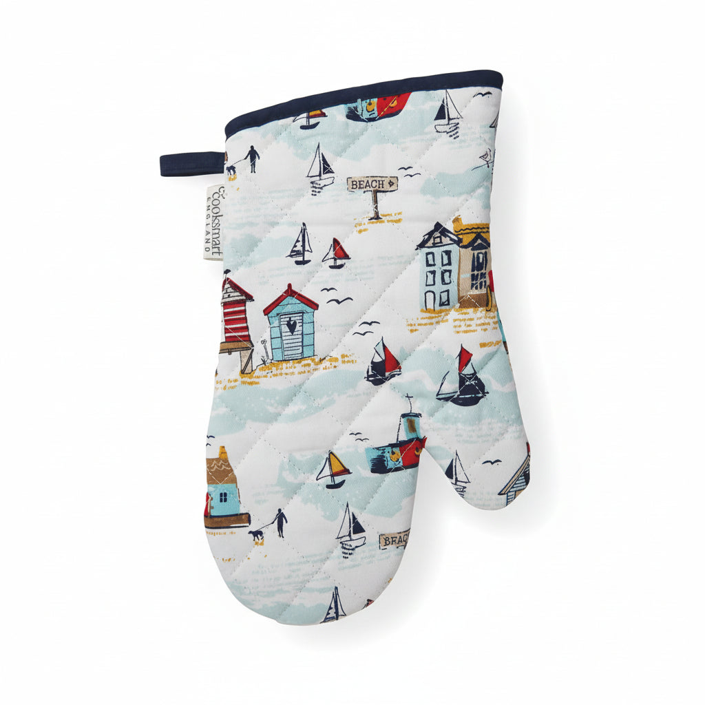 Cooksmart Beside The Seaside Gauntlet Oven Glove Cooksmart England