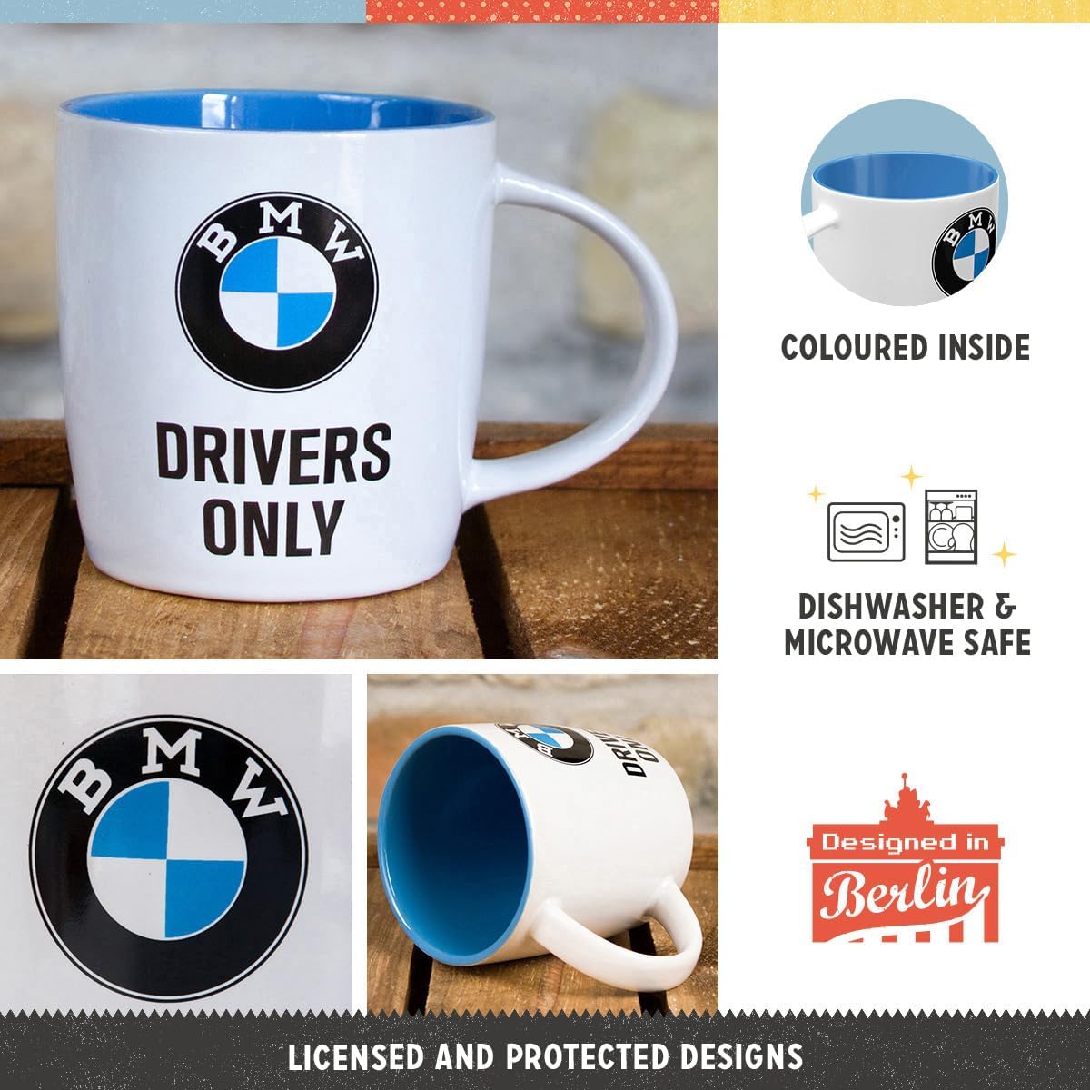 Nostalgic Art BMW Drivers Only Mug Nostalgic Art