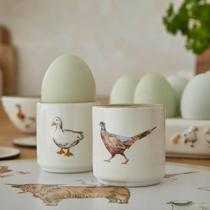 Cooksmart Buttercup Farm Set 4 Stackable Egg Cups