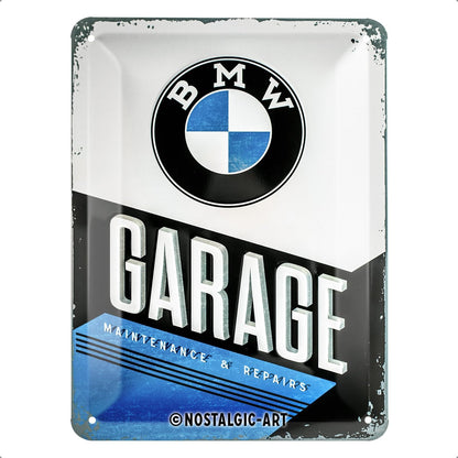Nostalgic Art BMW Garage Tin Sign - Small Nostalgic Art