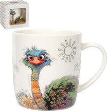Bug Art Oscar Ostrich Mug Bug Art