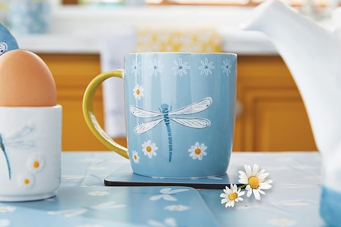 Cooksmart English Meadow Dragonflies Barrel Mug Cooksmart England