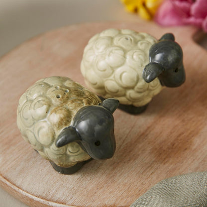 Cooksmart Highland Sheep Salt & Pepper Shaker Set