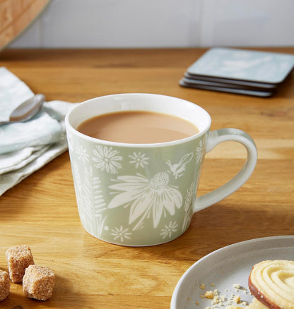 Cooksmart Homestead Conical Mug - Sage Cooksmart England