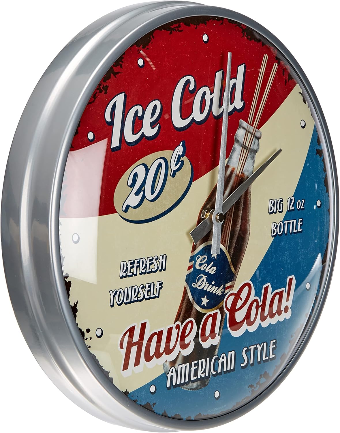 Nostalgic Art Have a Cola! Wall Clock Nostalgic Art