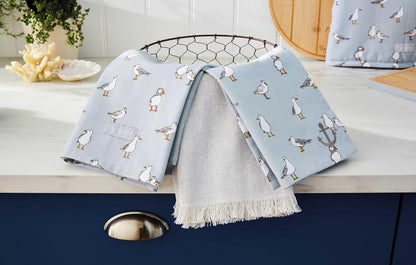 Cooksmart Coastal Birds 3 Pack Tea Towels