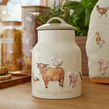 Cooksmart Buttercup Farm Ceramic Large Canister Cooksmart England