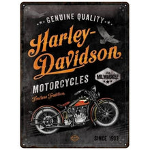 Nostalgic Art Harley Davidson Metal Timeless Traditions Tin Sign - Large Nostalgic Art