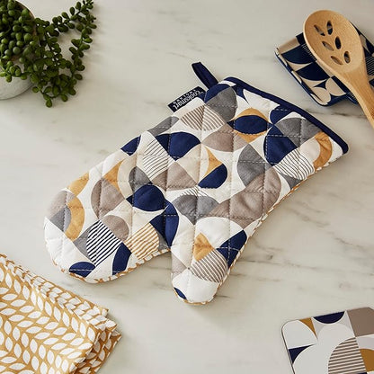 Bauhaus Geo Gauntlet Oven Glove Cooksmart England