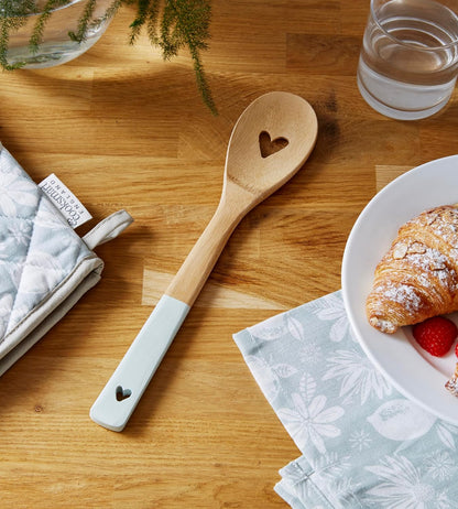 Cooksmart Homestead Bamboo Cut Out Heart Spoon Cooksmart England