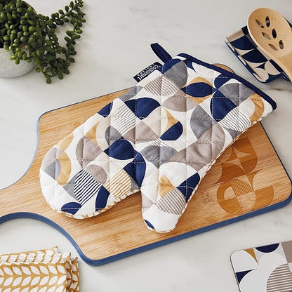 Bauhaus Geo Gauntlet Oven Glove Cooksmart England