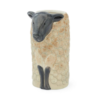 Cooksmart Highland Sheep Utensil Pot/Vase
