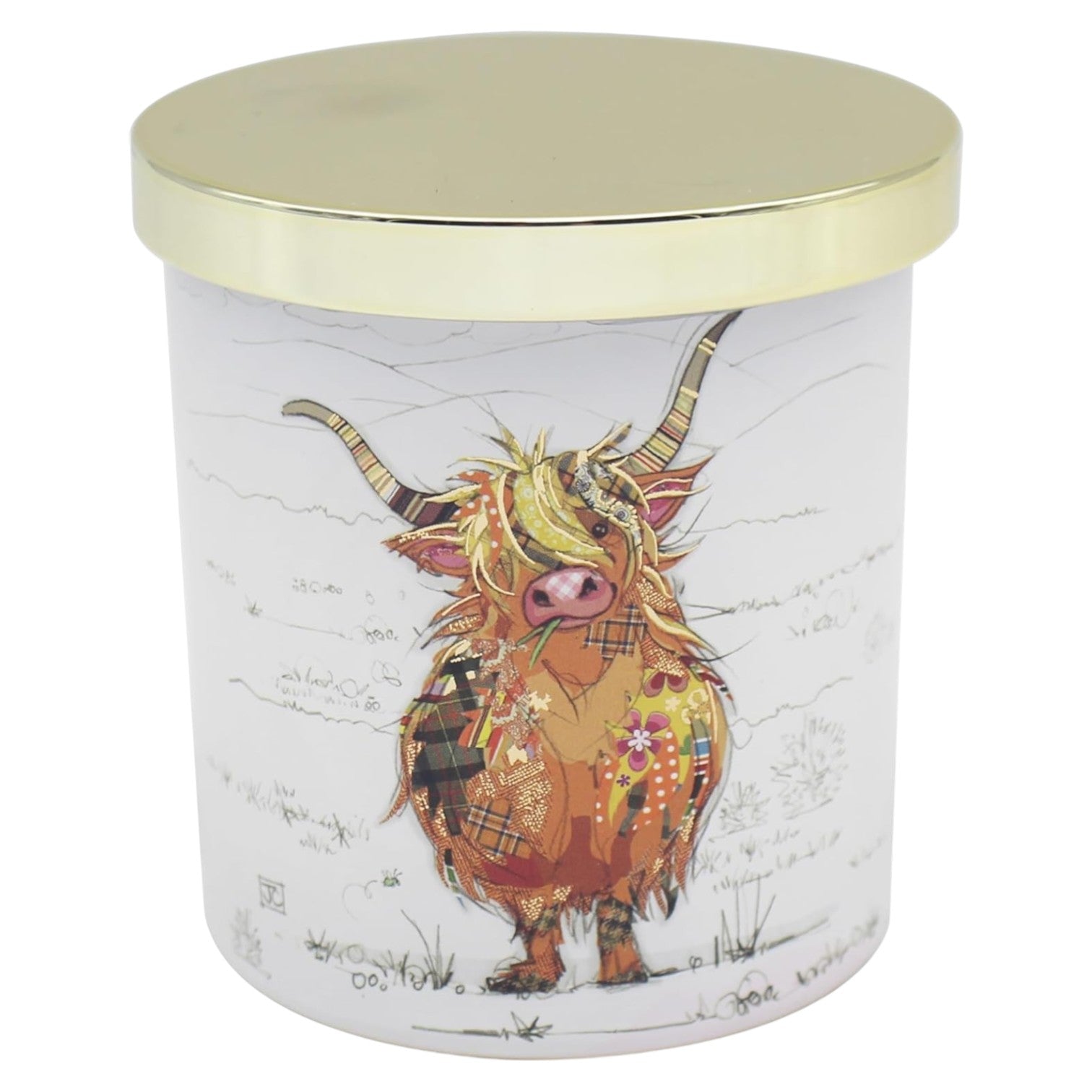 Bug Art Hamish Highland Cow Candle Bug Art