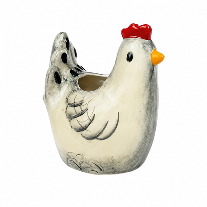 Cooksmart Hen House Lane Chicken Shaped Utensil Pot / Vase