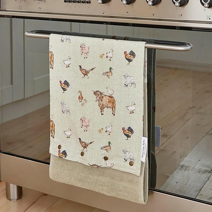 Cooksmart Butter Cup Farm Roller Towel Cooksmart England