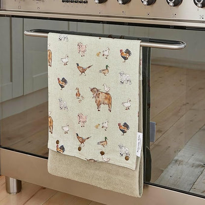 Cooksmart Butter Cup Farm Roller Towel Cooksmart England