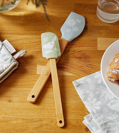 Cooksmart Homestead Bamboo Spatulas - Set of 2 Cooksmart England