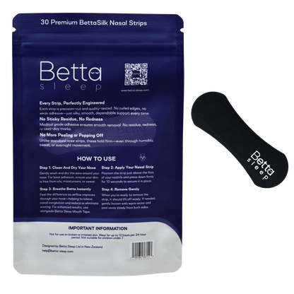 Betta Sleep Nasal Strips – 30 Pack Betta Sleep