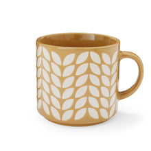 Bauhaus Geo Stacking Mug - Mustard Cooksmart England