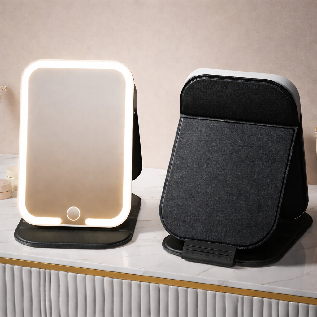 Portable LED Makeup Mirror Cartco