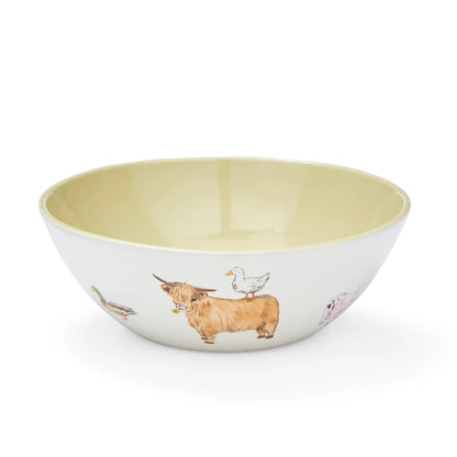 Cooksmart Buttercup Farm Serving Bowl