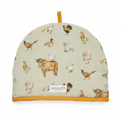 Cooksmart Buttercup Farm Tea Cosy - Organic Cotton (GOTS) Cooksmart England
