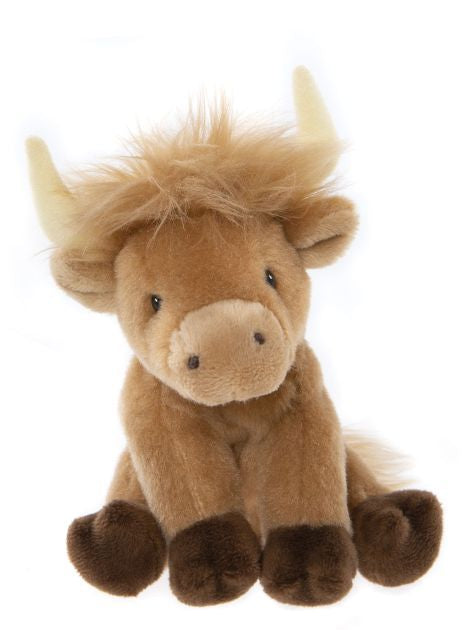 Cuddle Cub Highland Cow - Charlie Bears Soft Plush Toy