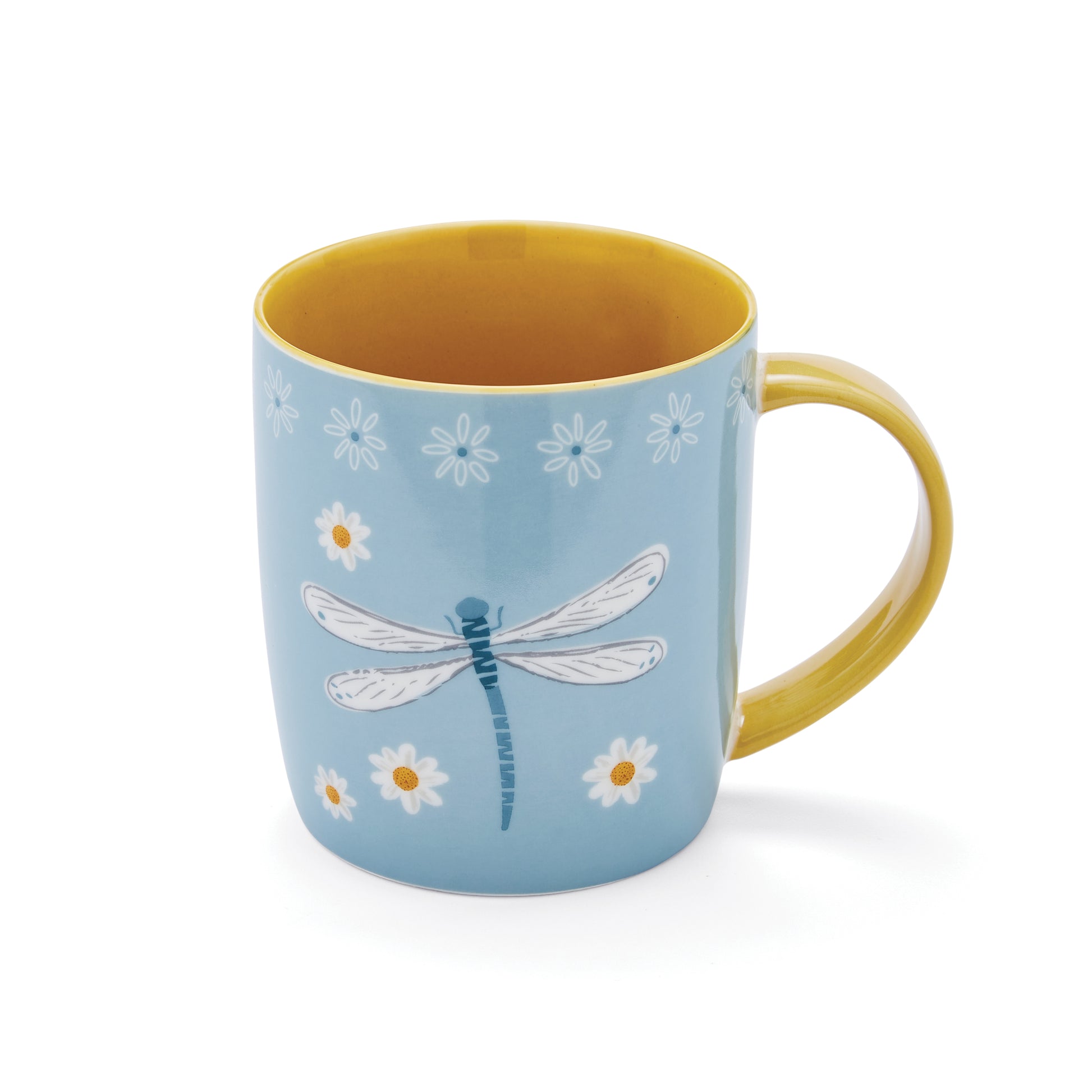 Cooksmart English Meadow Dragonflies Barrel Mug Cooksmart England