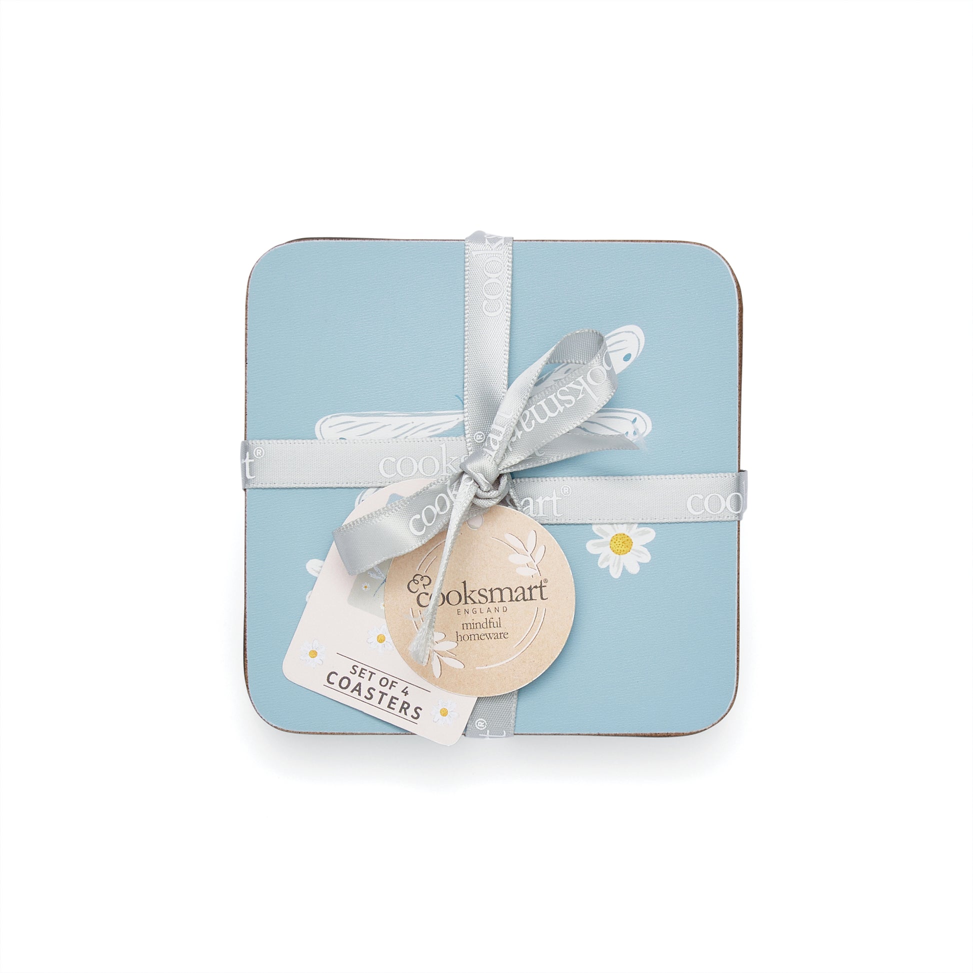 Cooksmart English Meadow Set of 4 Coasters Cooksmart England
