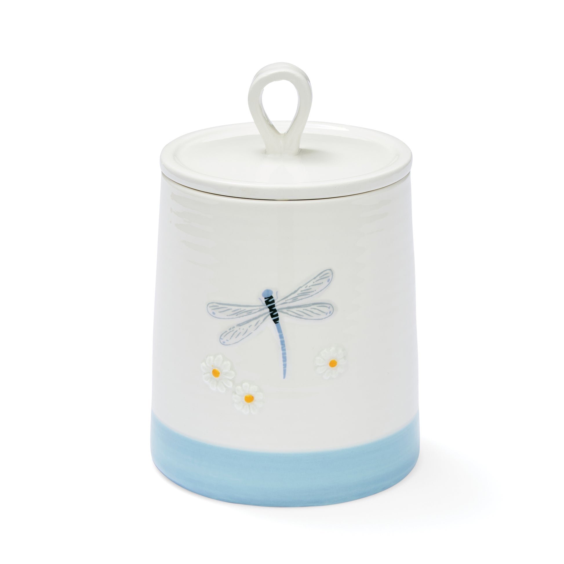Cooksmart English Meadow Ceramic Tea Canister Cooksmart England