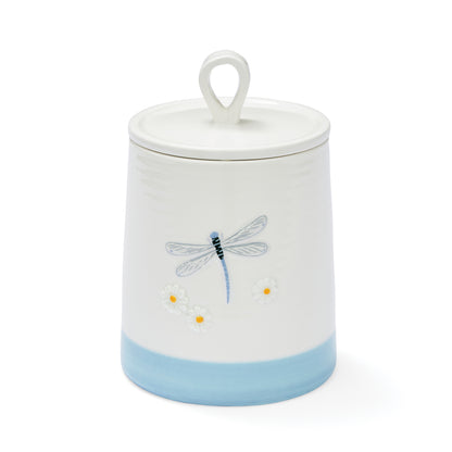 Cooksmart English Meadow Ceramic Tea Canister Cooksmart England