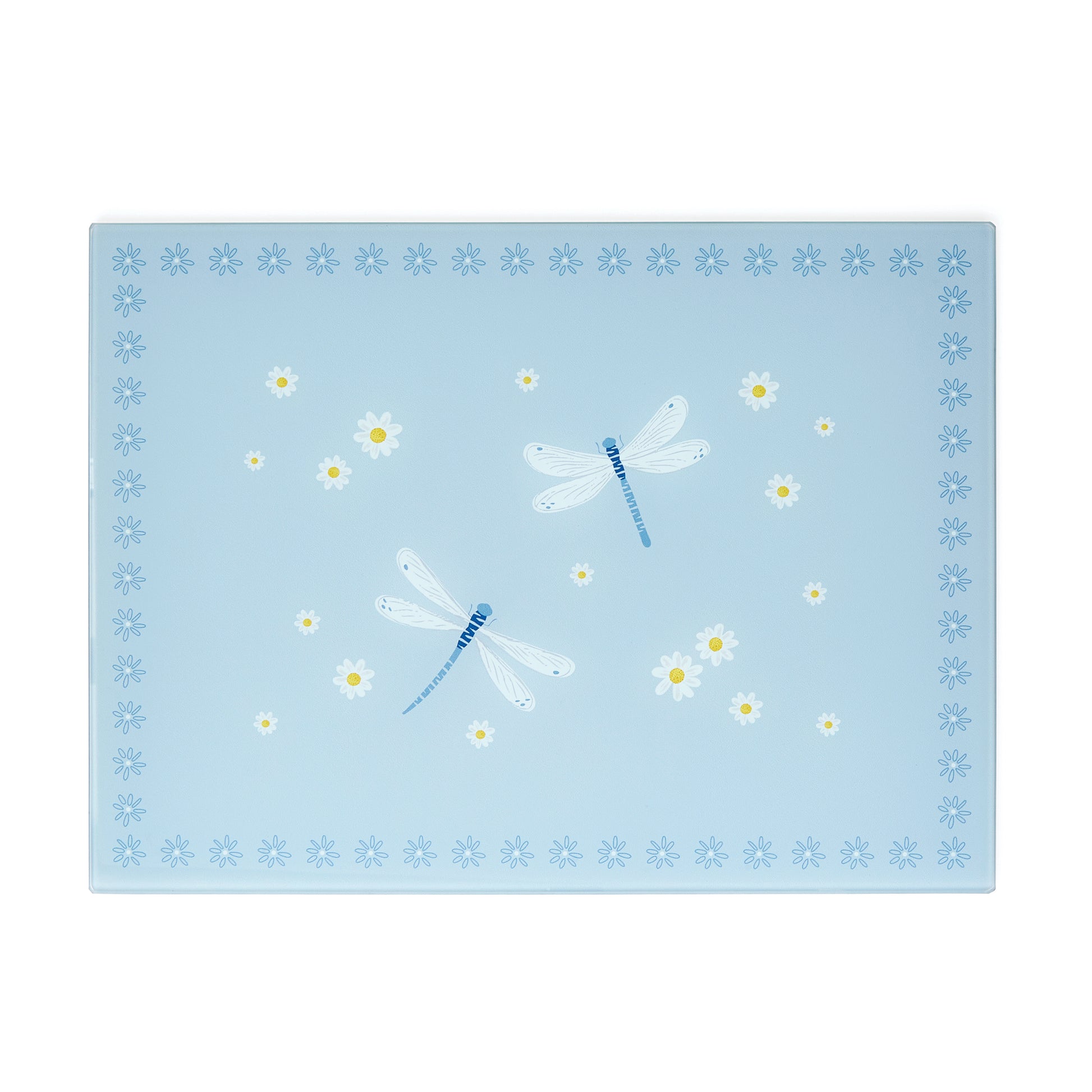 Cooksmart English Meadow Medium Glass Worktop Saver Cooksmart England