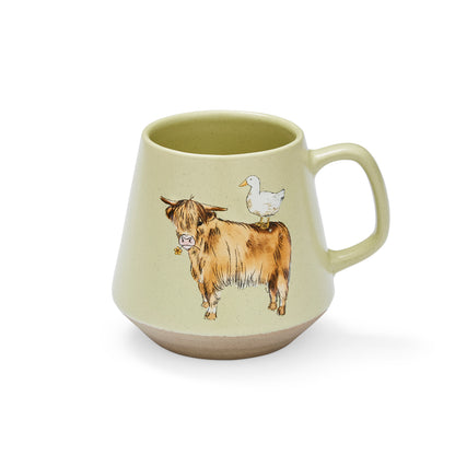 Cooksmart Buttercup Farm Angus Speckle Mug Cooksmart England