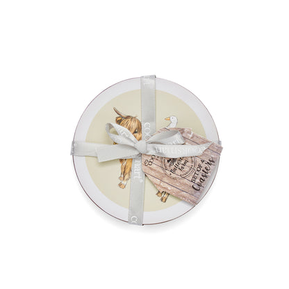 Cooksmart Buttercup Farm Set of 4 Round Coasters