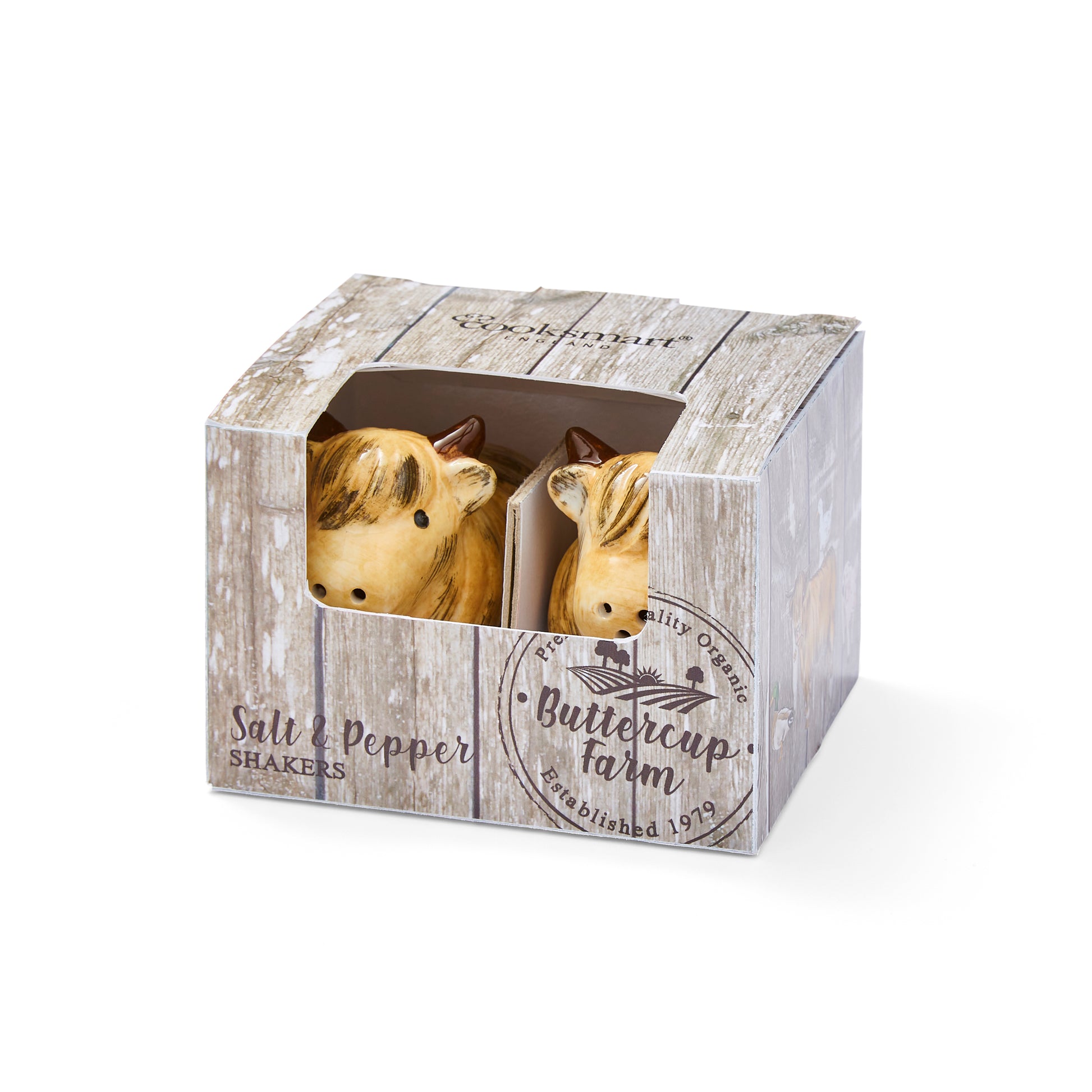Cooksmart Buttercup Farm Salt & Pepper Shaker Set Cooksmart England
